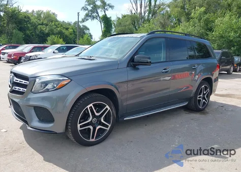2019 Mercedes-Benz Gls 550 4Matic z USA, uszkodzony, nr VIN 4JGDF7DE9KB223929